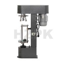 HZPK semi automatic table top electric plastic bottle metal cap sealing capping machine